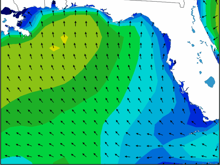 West Florida Swell Forecast and Gulf of Mexico Wave Model