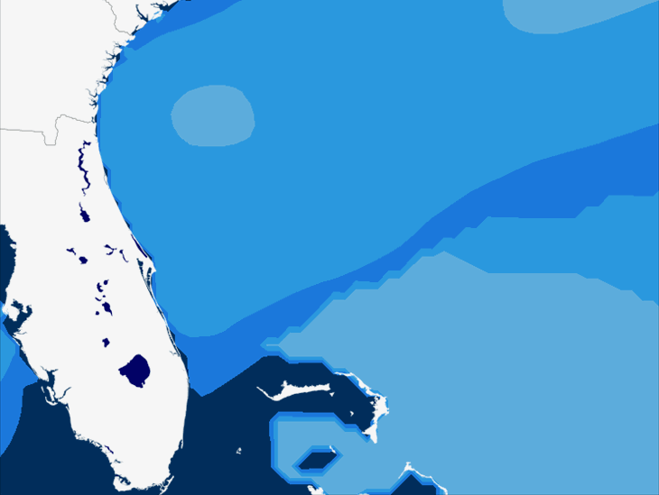 Wave Model Swell Period Forecast