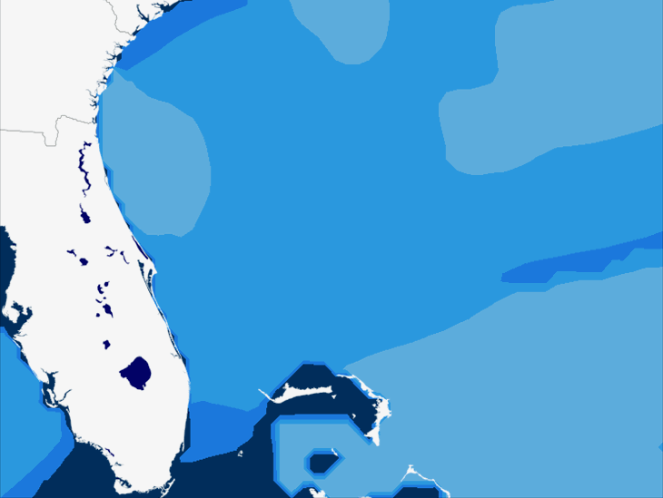 Wave Model Swell Period Forecast