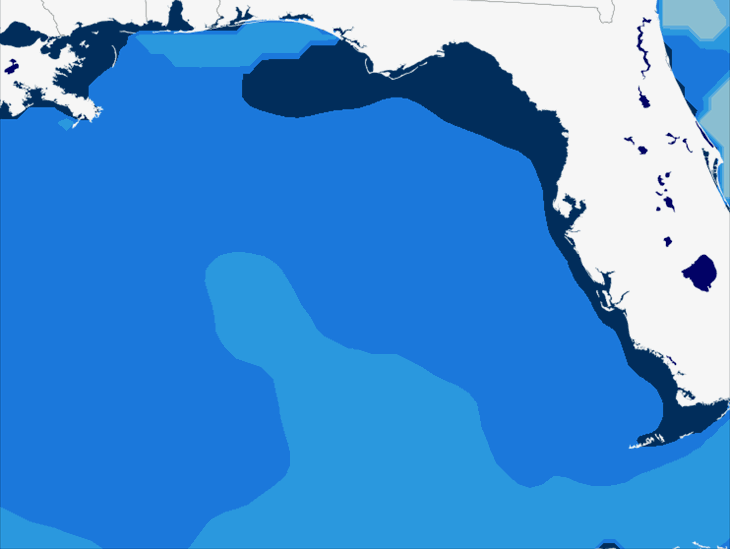Wave Model Swell Period Forecast
