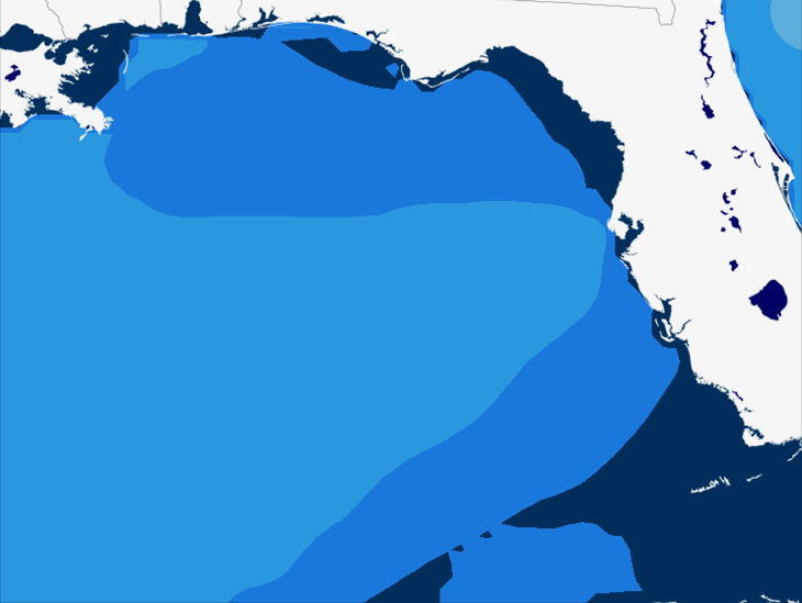 Wave Model Swell Period Forecast