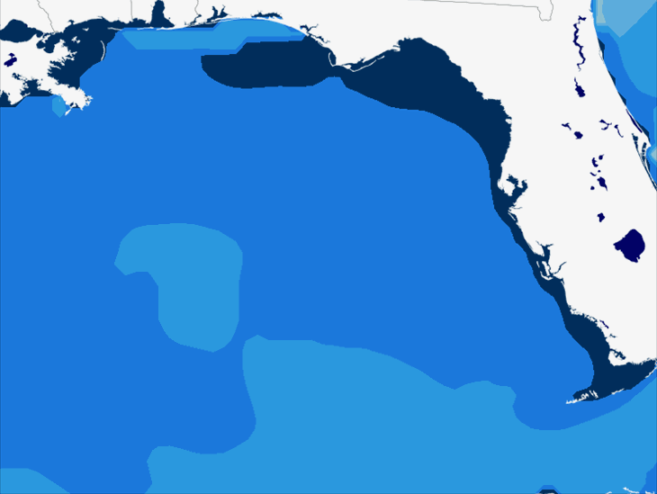 Wave Model Swell Period Forecast