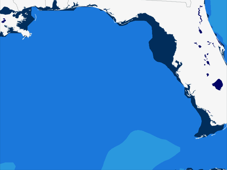 Wave Model Swell Period Forecast