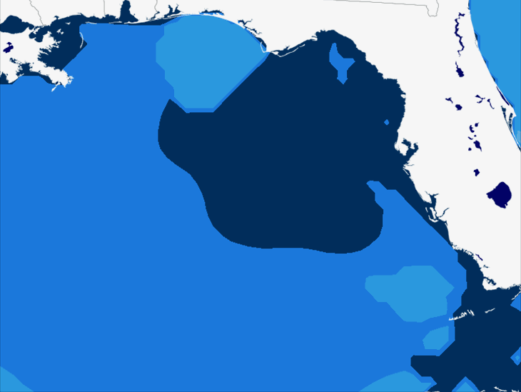 Wave Model Swell Period Forecast