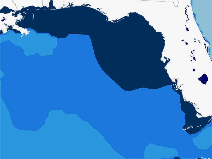 Wave Model Swell Period Forecast