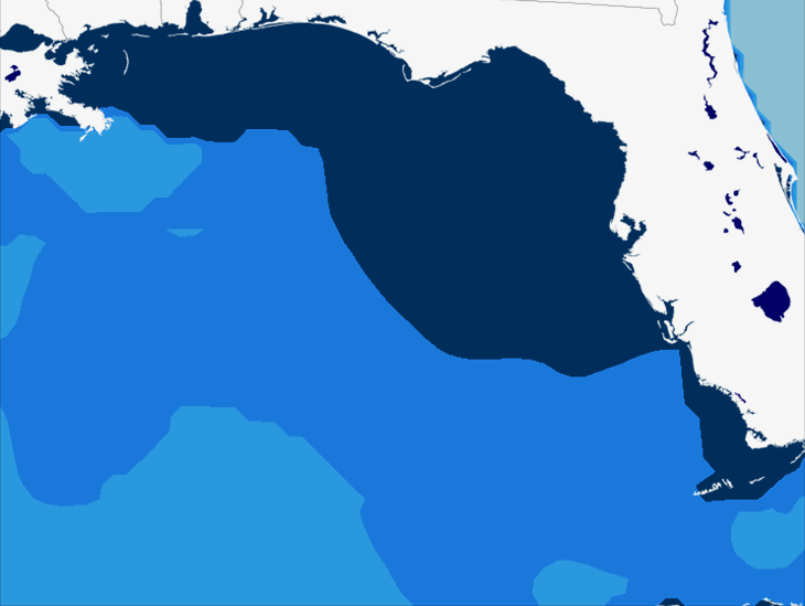 Wave Model Swell Period Forecast