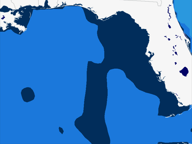 Wave Model Swell Period Forecast