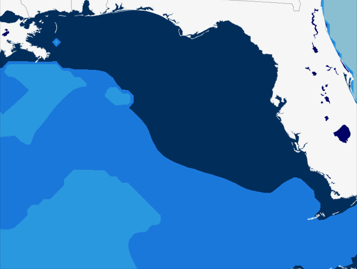 Wave Model Swell Period Forecast