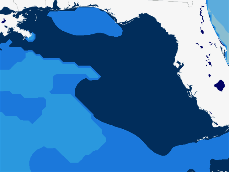 Wave Model Swell Period Forecast
