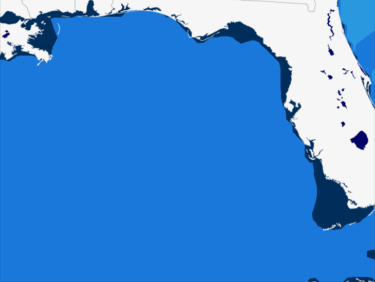 Wave Model Swell Period Forecast