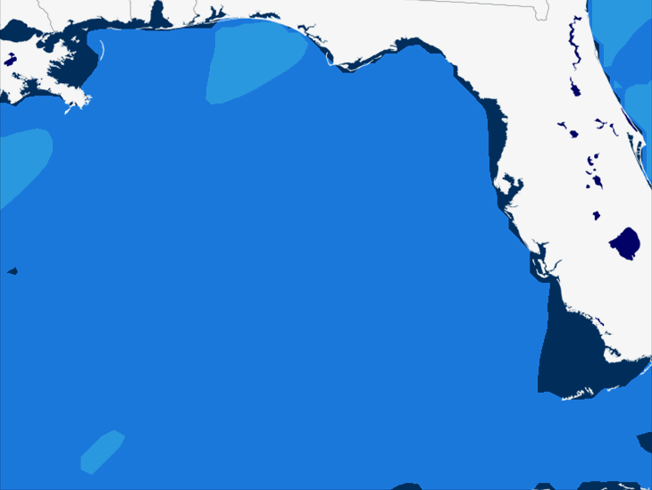 Wave Model Swell Period Forecast
