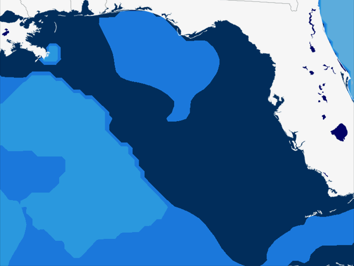 Wave Model Swell Period Forecast