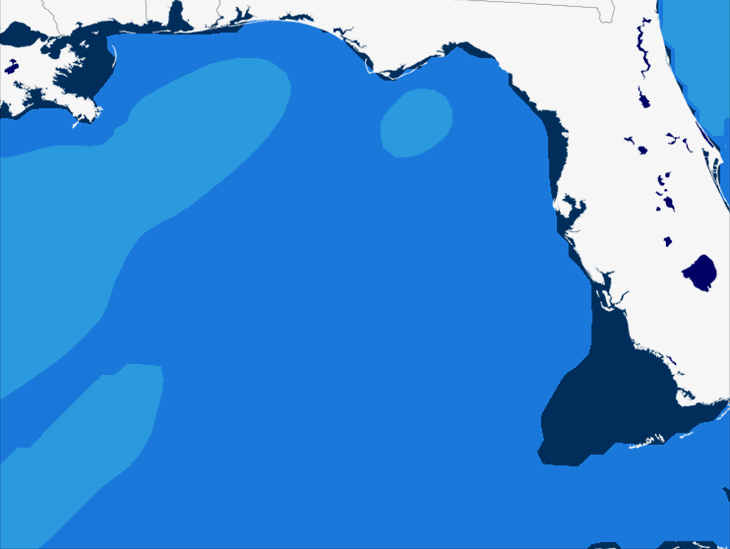 Wave Model Swell Period Forecast