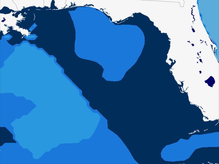 Wave Model Swell Period Forecast