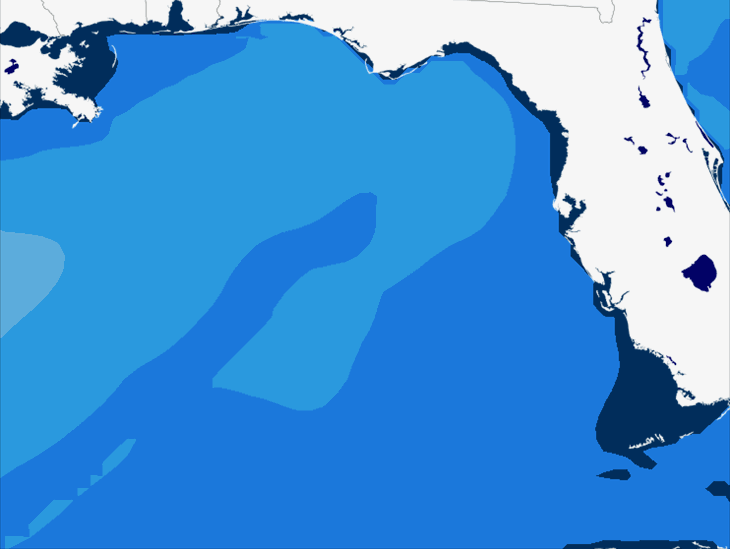 Wave Model Swell Period Forecast