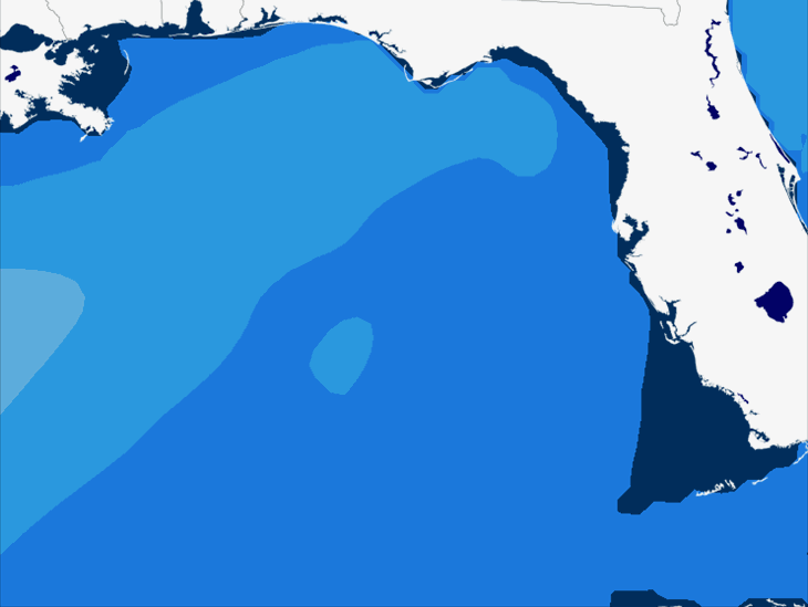 Wave Model Swell Period Forecast