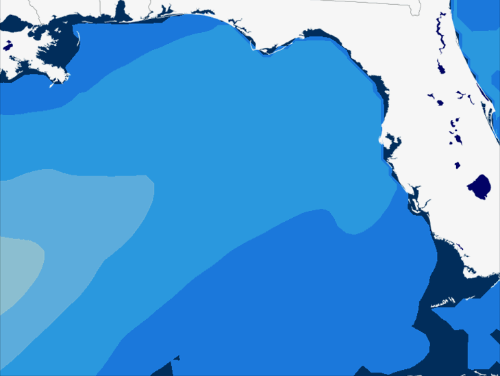 Wave Model Swell Period Forecast