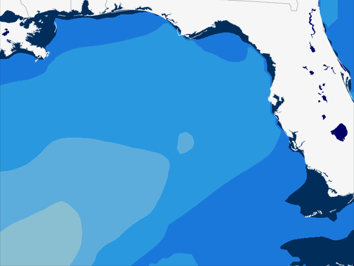Wave Model Swell Period Forecast