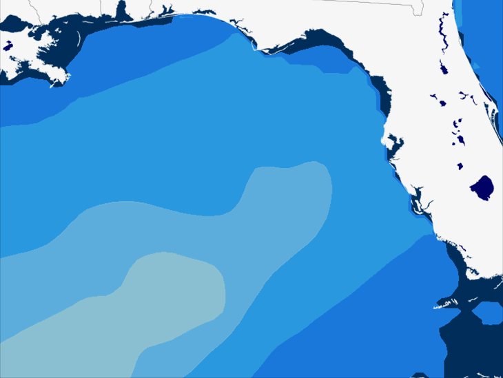 Wave Model Swell Period Forecast