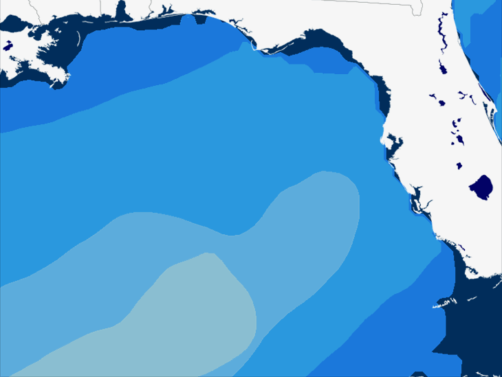 Wave Model Swell Period Forecast
