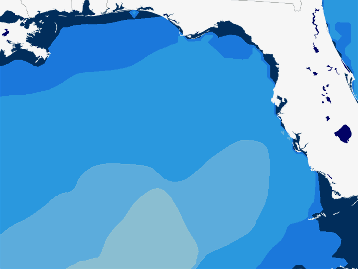 Wave Model Swell Period Forecast