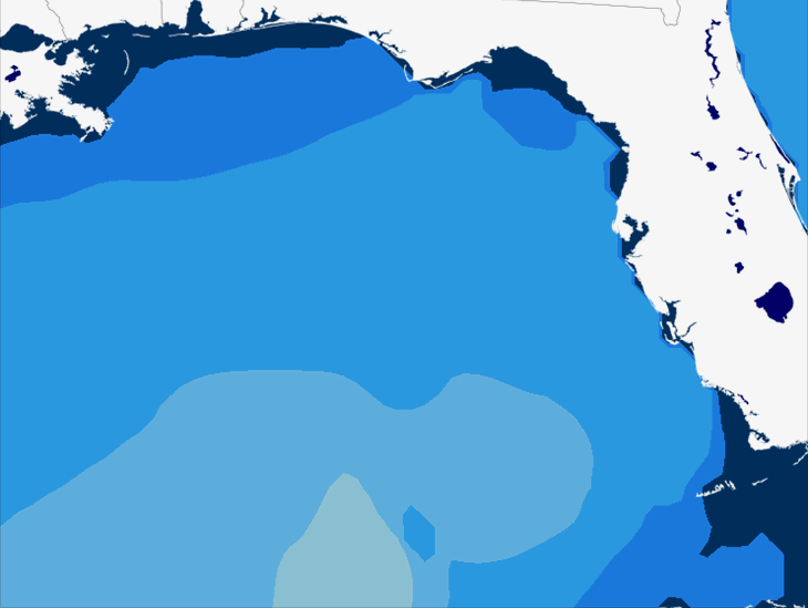 Wave Model Swell Period Forecast