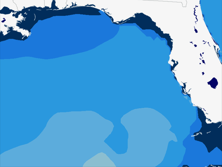 Wave Model Swell Period Forecast