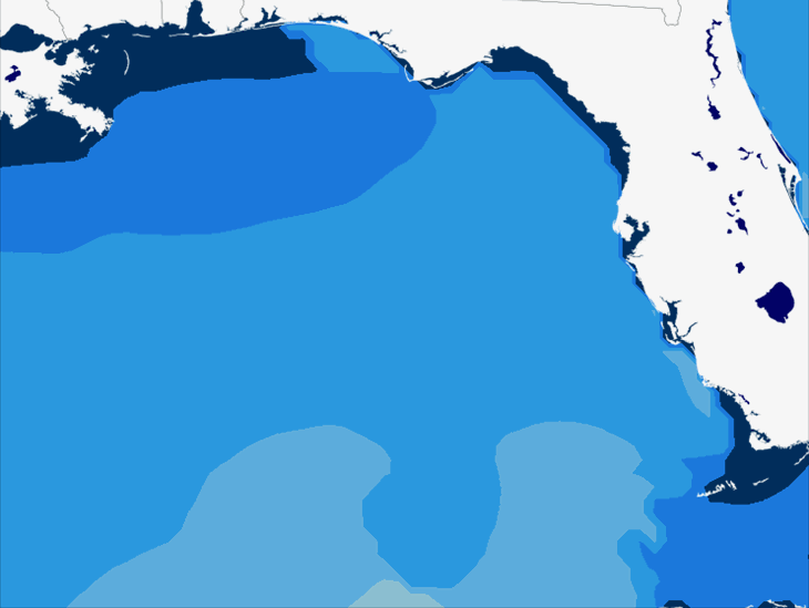 Wave Model Swell Period Forecast