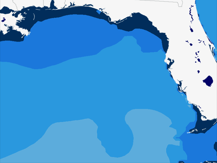 Wave Model Swell Period Forecast