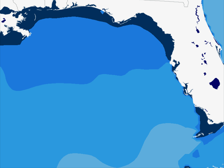 Wave Model Swell Period Forecast