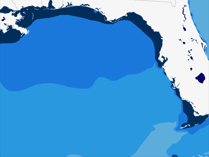 Wave Model Swell Period Forecast