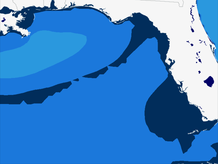 Wave Model Swell Period Forecast