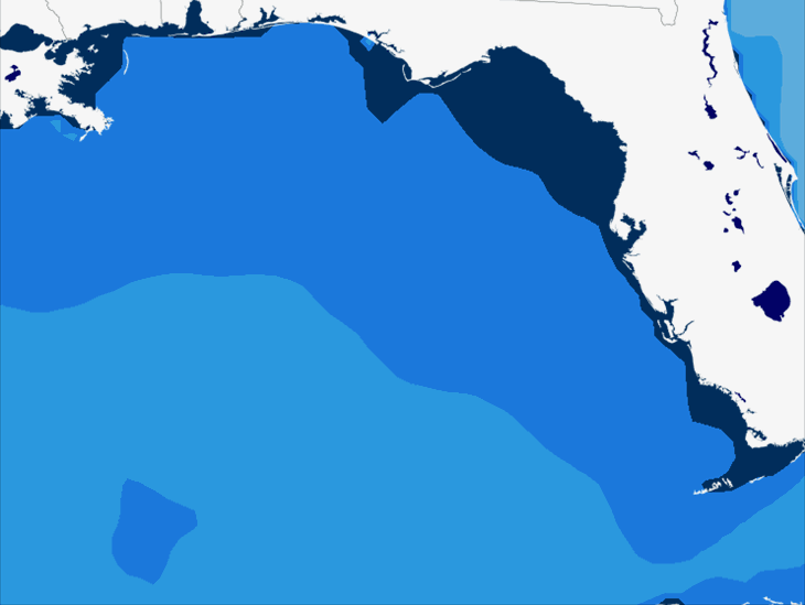 Wave Model Swell Period Forecast