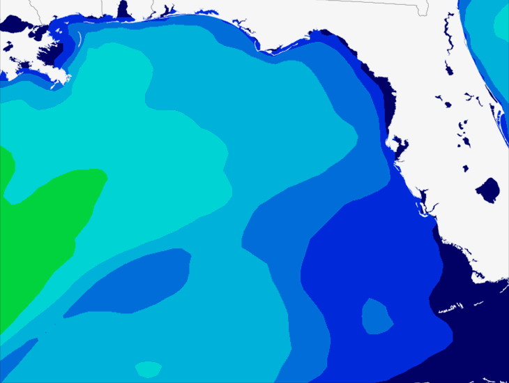 West Florida Swell Forecast and Gulf of Mexico Wave Model